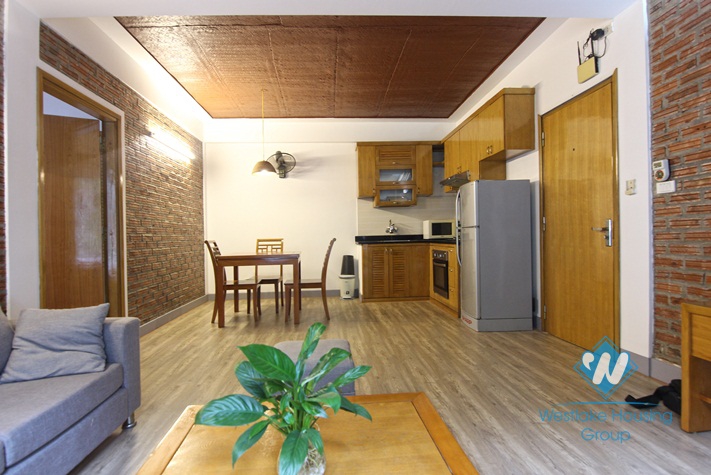 One bedroom serviced apartment for rent in Tay Ho street